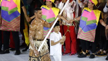 #Rio2016: setki ofert pracy i propozycje matrymonialne dla zawodnika z Tonga. Pokazał nagi tors