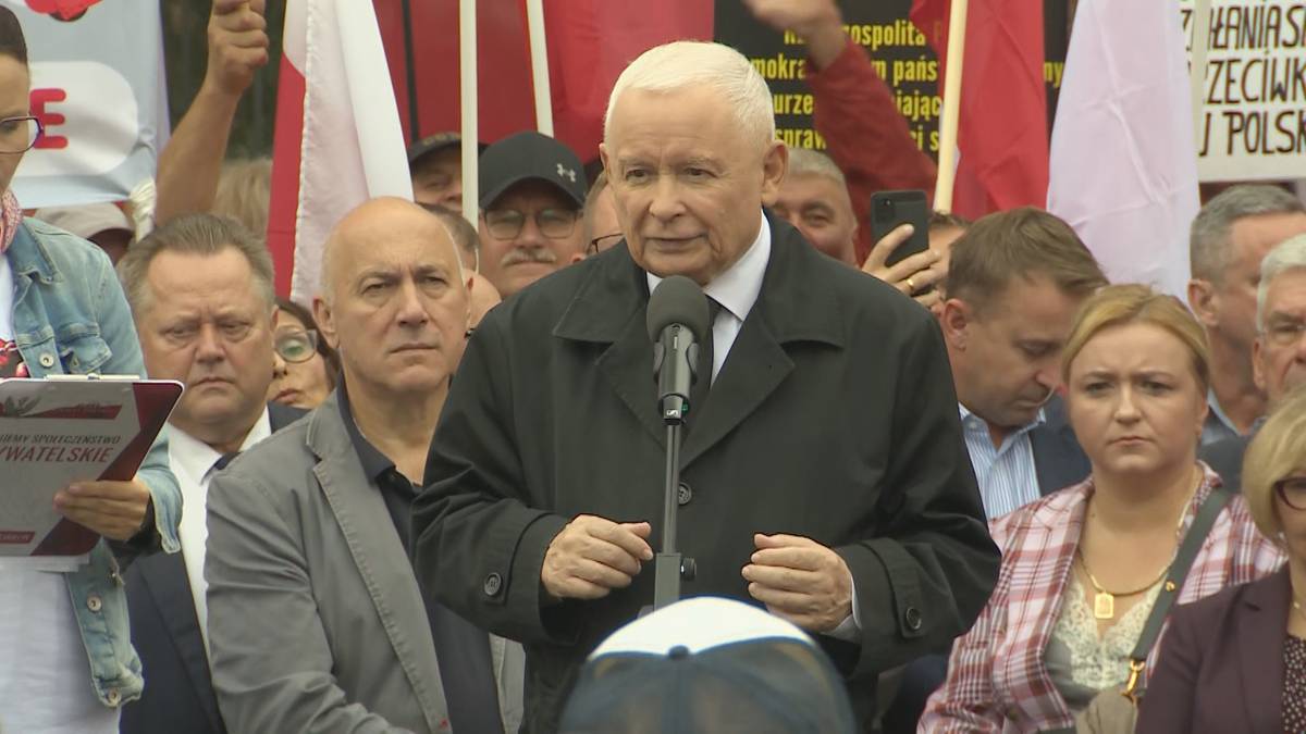 Jarosław Kaczyński o "szczególnej chwili" dla Polski. Wskazał cel władzy