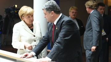 Poroszenko do Merkel: rozejm w Donbasie nie jest przestrzegany