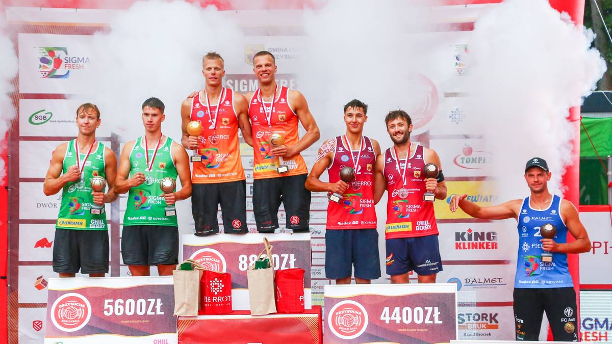 Zagraniczne duety zdominowały Sigma Fresh Puchar Polski w siatkówce plażowej w Przysusze