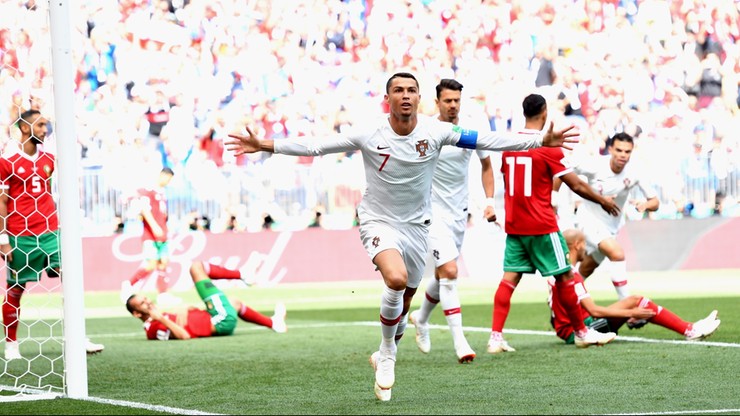 MŚ 2018: Ronaldo pierwszy w rankingu strzelców europejskich