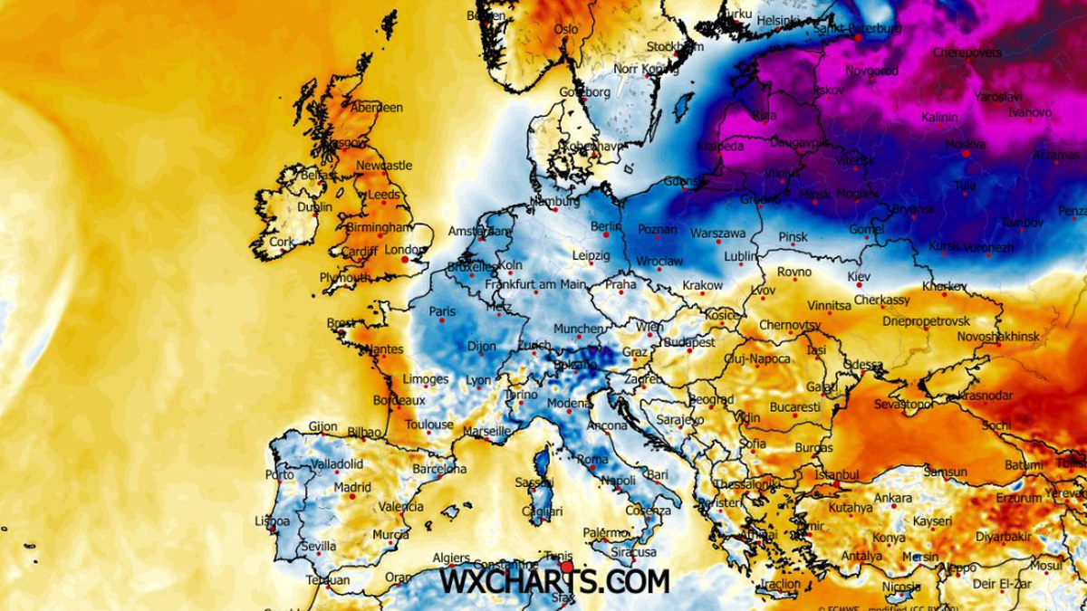Przez większość grudnia powinno być wyraźnie cieplej niż zazwyczaj. Szansa na ochłodzenie pojawi się pod koniec miesiąca