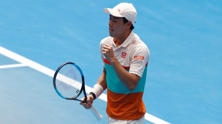 Australian Open: Nishikori górą w pięciosetowym meczu pogromców Polaków