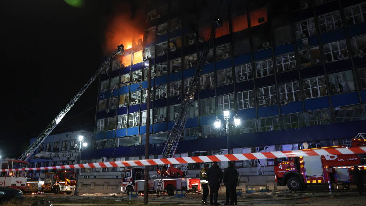 Dramat w Zaporożu. Rosyjskie pociski spadły na miasto