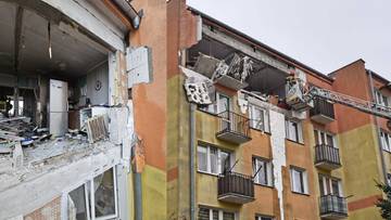 Wybuch w bloku w Braniewie. Eksplozja wyrwała ściany