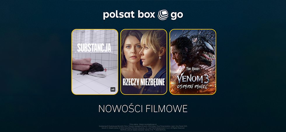 „Substancja”, „Rzeczy niezbędne” oraz „Wybraniec” wśród nowości Polsat Box Go