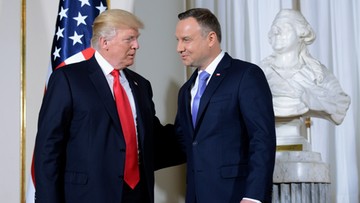 Spotkanie Andrzeja Dudy z Donaldem Trumpem