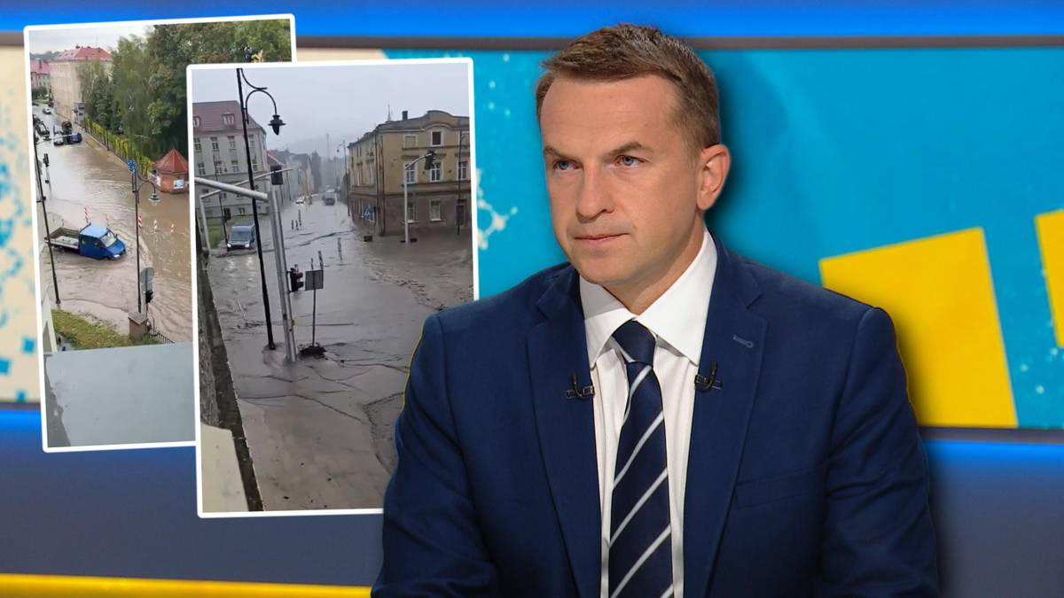Flash flood hits Głuchołazy again — government spokesman: "You can't always be prepared"