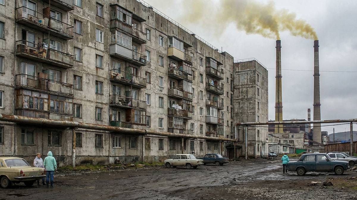 Mieszkańcy Norylska żyją średnio tylko 59 lat.