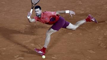 Trzy sety w pierwszym meczu Novaka Djokovicia w tegorocznym Roland Garros