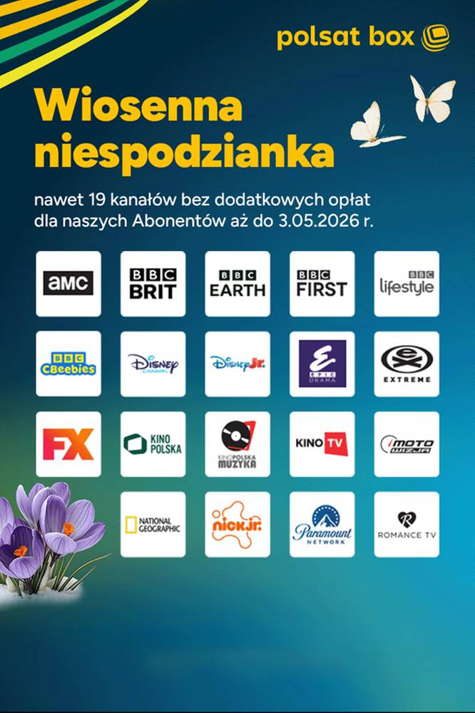 2026-04-01 Nawet 19 kanałów w wiosennym otwartym oknie w Polsat Box - Polsat.pl