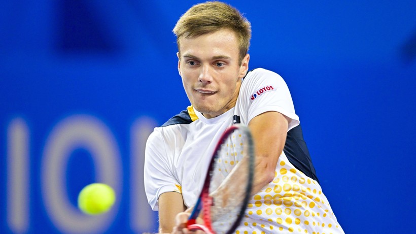 ATP w Montpellier: Kacper Żuk przegrał z Jo-Wlfriedem Tsongą w pierwszej rundzie