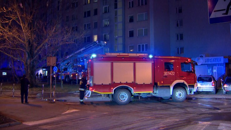Warszawa: dwie osoby zginęły w pożarze