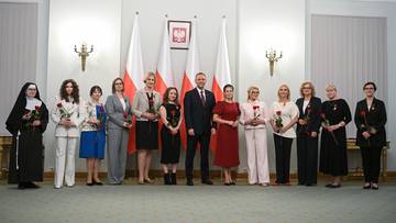 Odznaczenia przyznane przez prezydenta. "Niech żyją polskie kobiety"