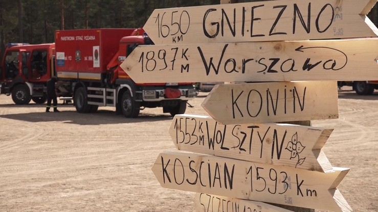 Polscy strażacy za kilka dni zakończą misję w Szwecji. "Sytuacja jest opanowana"