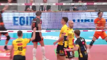 Bloki w meczu Energa Trefl Gdańsk - Barkom-Każany Lwów