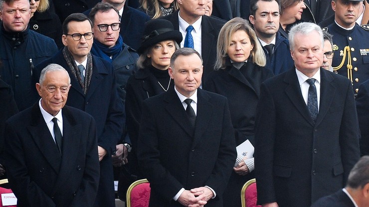 Pogrzeb Benedykta XVI. Andrzej Duda i Mateusz Morawiecki biorą udział w uroczystości