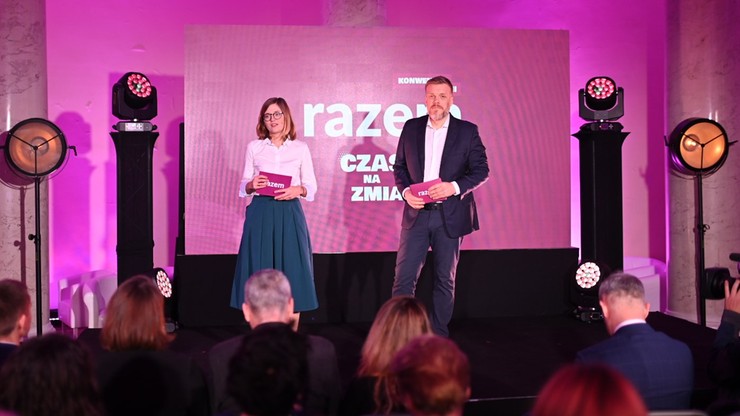 Adrian Zandberg i Magdalena Biejat wybrani współprzewodniczącymi partii Razem