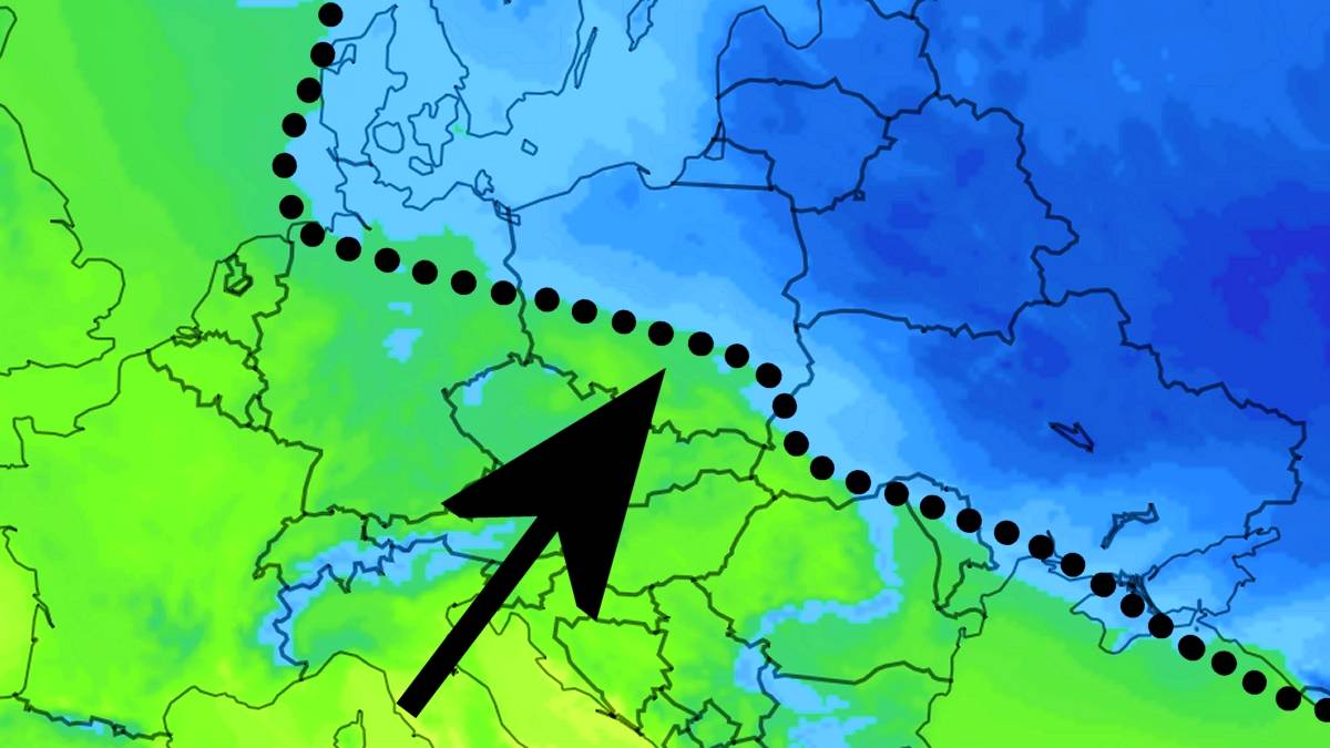 Ciepłe powietrze z południa wyprze falę mrozów. Fot. imweather.com