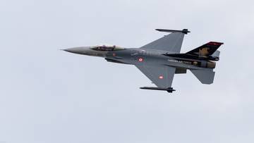 Katastrofa lotnicza podczas szkolenia. Rozbił się turecki myśliwiec F-16