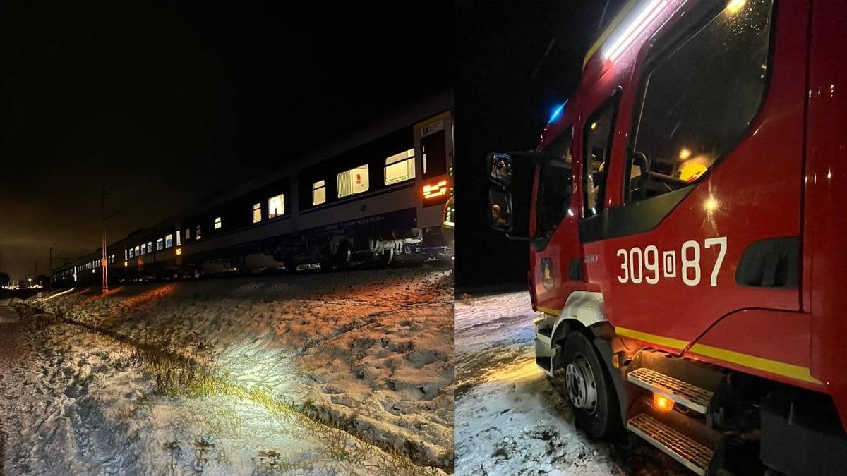 Awaryjne zatrzymanie pociągu pod Opolem. Maszynista nie żyje