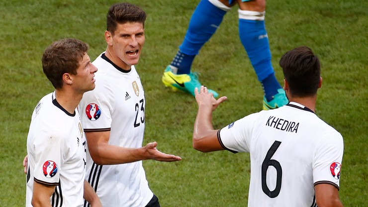 Niemcy - Słowacja: Gomez dogonił Klinsmanna!