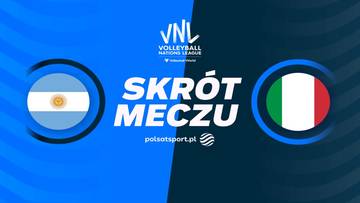 Argentyna - Włochy. Skrót meczu