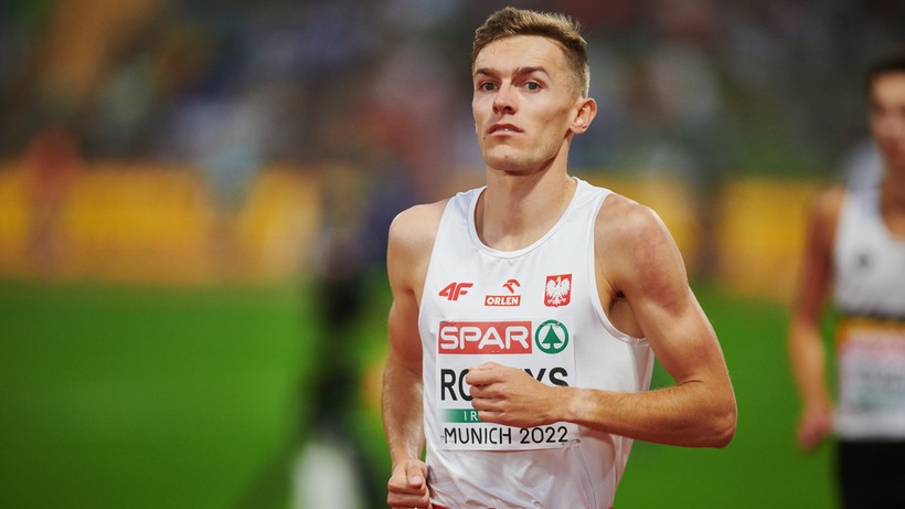 Diamentowa Liga: Rekord życiowy Michała Rozmysa na 1500 m