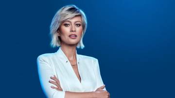 Katarzyna Zdanowicz z panelem wzorowanym na 