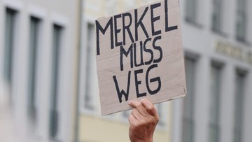 Merkel i Gauck wygwizdani podczas obchodów Dnia Jedności Niemiec w Dreźnie