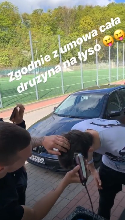 Piłkarze Lechii Gdańsk po zwycięstwie w Totolotek Pucharze Polski
