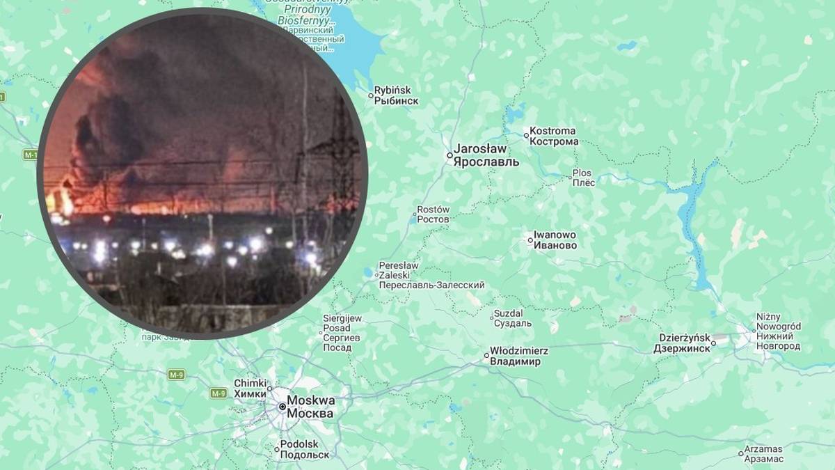 Rosyjska rafineria w ogniu, zniszczenia na Krymie. Trafione okręty i bombowiec