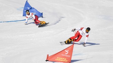 PŚ w snowboardzie: Oskar Kwiatkowski w czołówce giganta równoległego