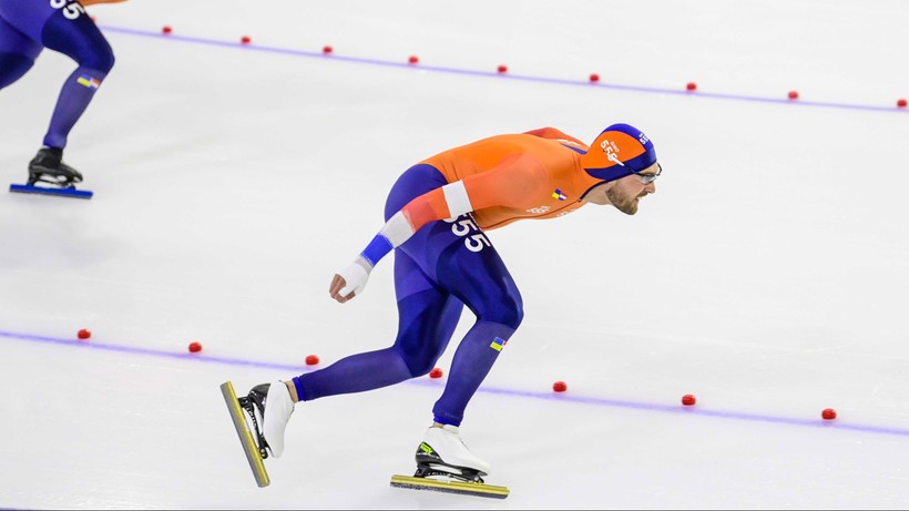 Mistrz olimpijski Nuis jechał ponad 100 km/h na łyżwach i pobił rekord świata