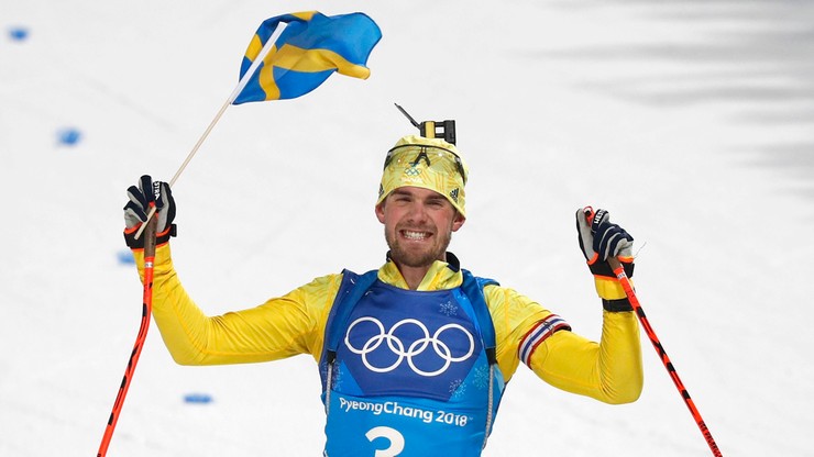 Pjongczang 2018: Triumf szwedzkich biathlonistów w sztafecie