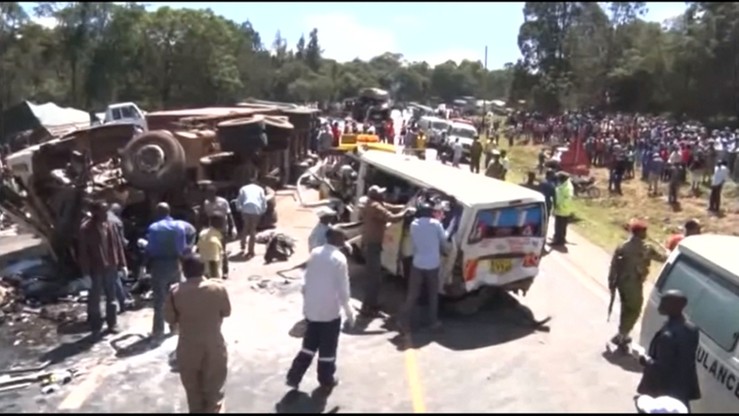 Karambol w Kenii. Ponad 30 ofiar śmiertelnych