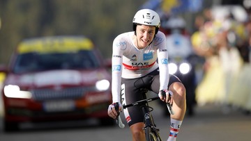 Tour de France: Pogacar najlepszy w jeździe indywidualnej na czas