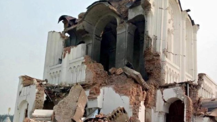 Ukraina. Szef obwodu donieckiego: Rosjanie niszczą świątynie należące do patriarchatu w Moskwie