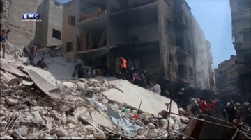 Syria: odrzutowce zbombardowały Idlib. Są zabici