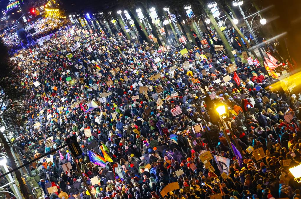 Manifestacja w Berlinie. Powodem głosowanie polityków