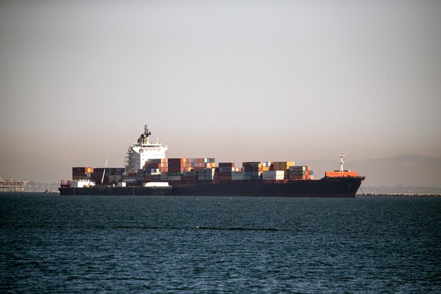 Blokada terminali kontenerowych w Kalifornii
