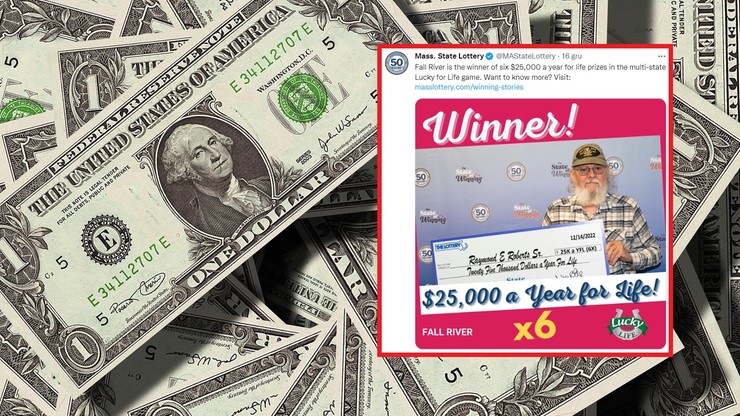 USA: Wygrał na loterii sześć razy. Wszystko zawdzięcza intuicji