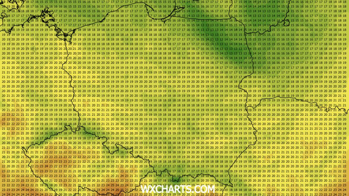 Środa będzie chłodnym dniem, zwłaszcza na północnym wschodzie, gdzie będzie do 12-13 st. C