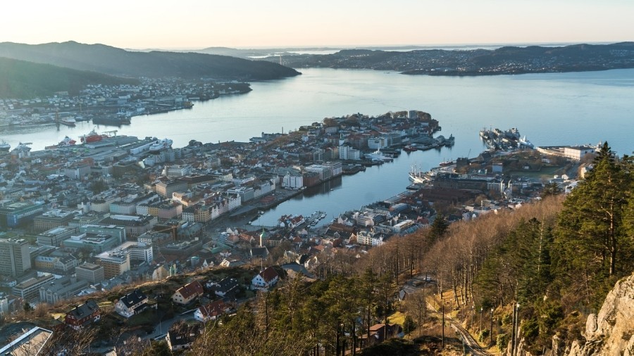Bergen, dawna stolica Norwegii. Fot. Pixabay.com / Mariamichelle.