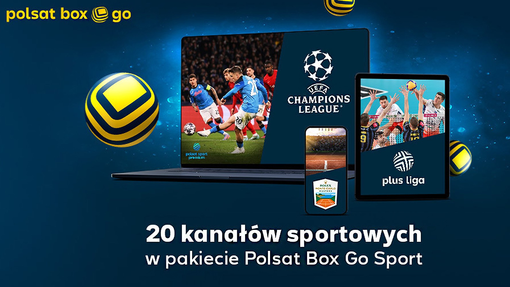 Los mejores deportes para abril en Polsat Box Go.  ¡Mira los detalles!