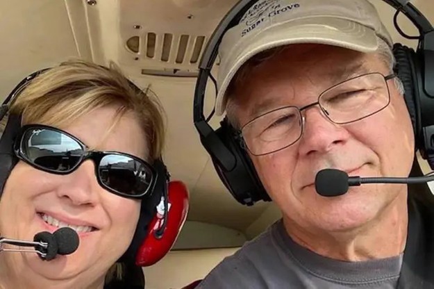 Patty i Joseph Kreher zginęli w katastrofie lotniczej
