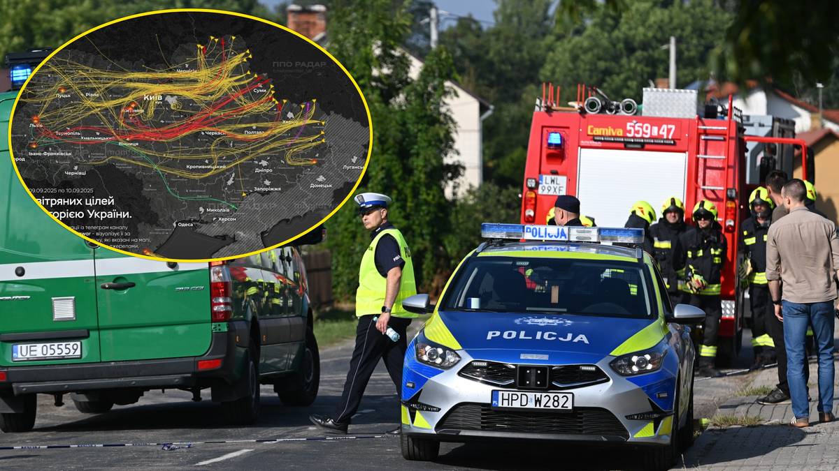 Nad Polskę wleciało 19 dronów. Reakcja europejskich liderów [RELACJA NA ŻYWO]
