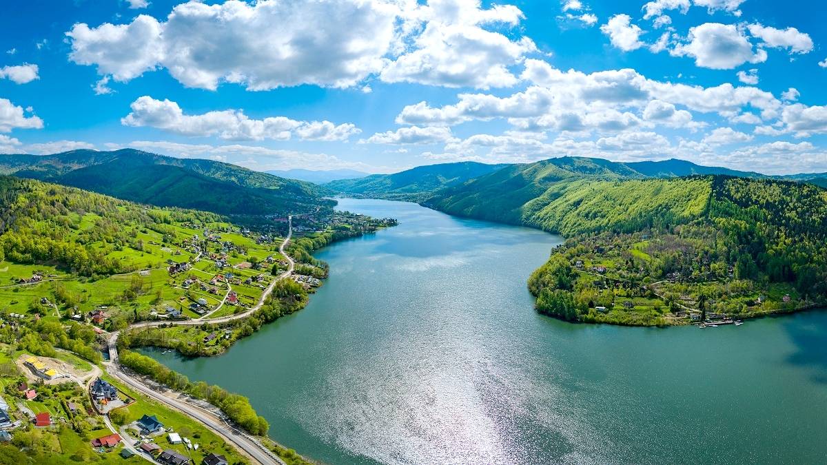 Jezioro Międzybrodzkie w Beskidzie Małym. Fot. TwojaPogoda.pl