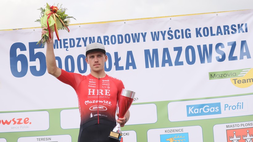 Marceli Bogusławski wygrał wyścig Dookoła Mazowsza
