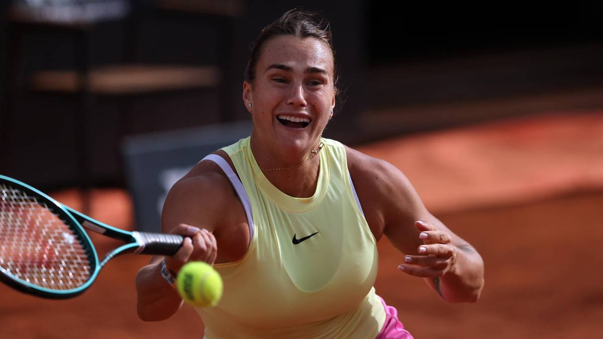 Aryna Sabalenka continue de jouer à Roland Garros !  Elle a gagné pour la première fois de sa carrière